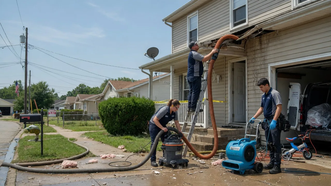 Water Damage Restoration in Red Jacket, WV near me